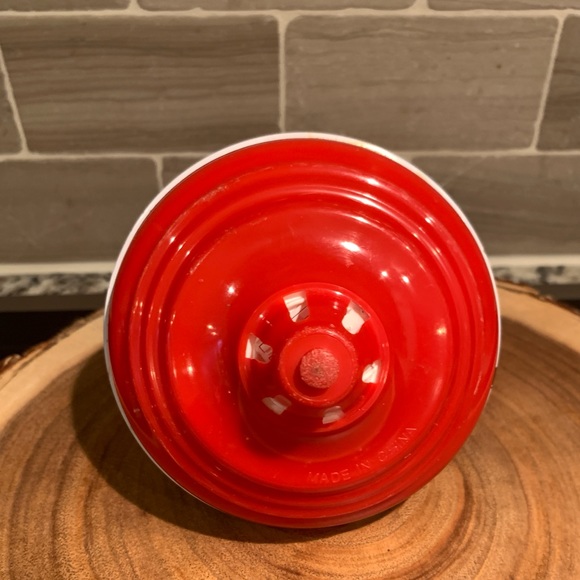 Vintage Tin Spinning Top with Bears (Top only Music crank box not included) - Picture 7 of 7